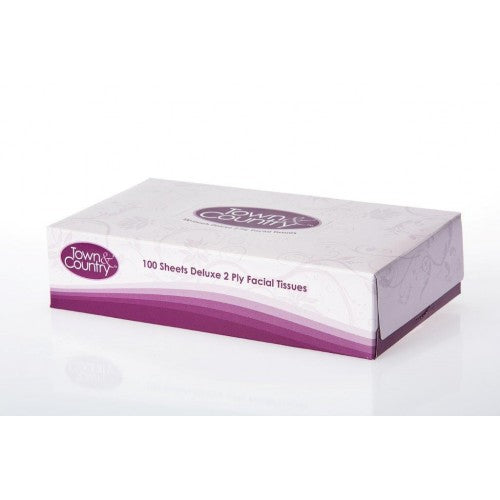 TISSUE FACIAL 2PLY 100 PACK